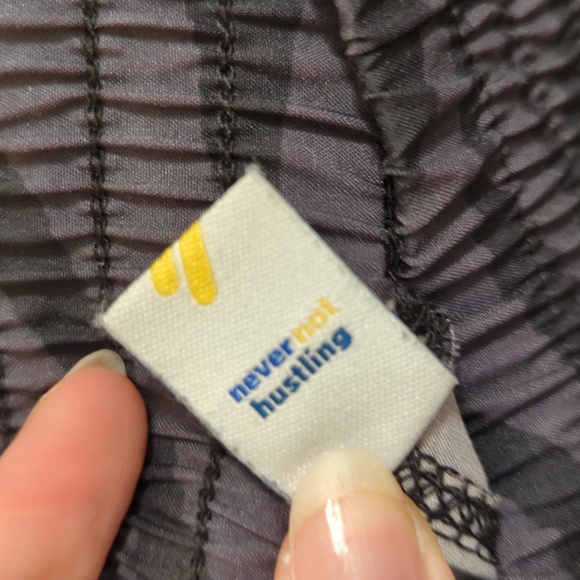 Patterned Grey and Black Track Joggers - Picture 5 of 5